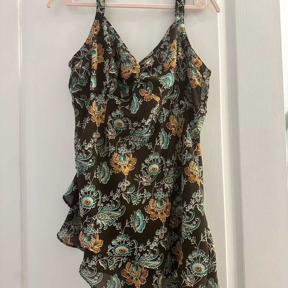 Floral Sleeveless Top